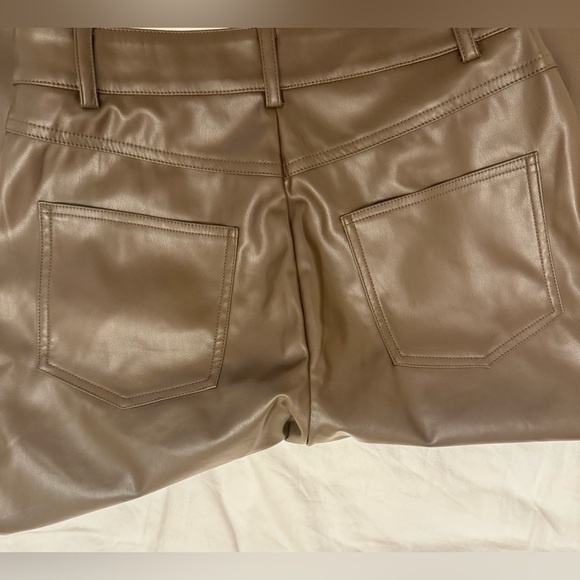BCBGeneration Olive‎ Faux Leather Pants (S) - Picture 10 of 10